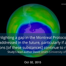 Video summary: Study reveals new threat to the ozone layer