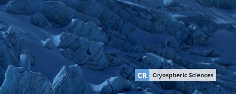 Banner image of Cryospheric Sciences