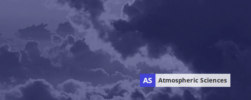 Banner image of Atmospheric Sciences