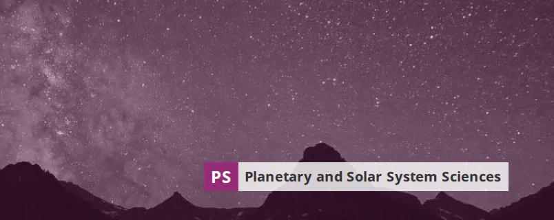 Banner image of Planetary and Solar System Sciences