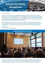 Science for Policy Newsletter - April, 2024