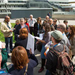 Geology outdoors with CoE Chairman, Chris King