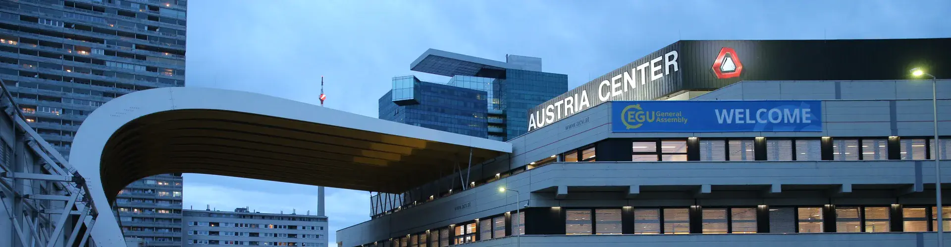 The Austria Center Vienna, site of the  European Geosciences Union's annual General Assembly (Credit: Foto Pfluegl)