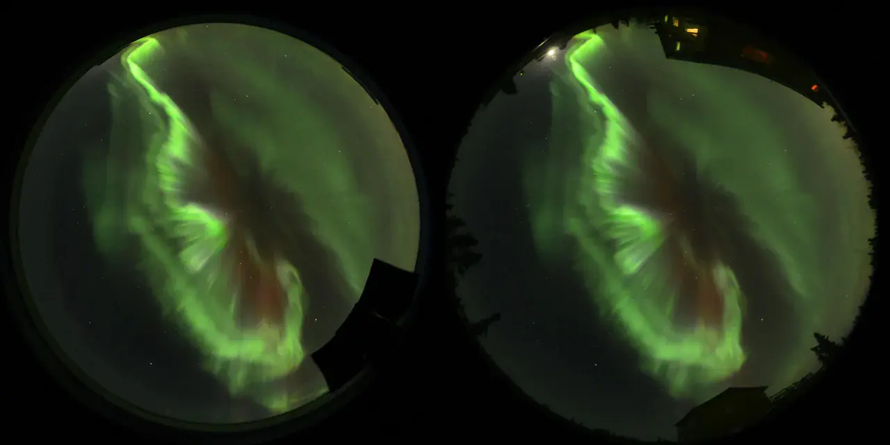 All-sky images of aurora (Credit: Kataoka et al., 2013)