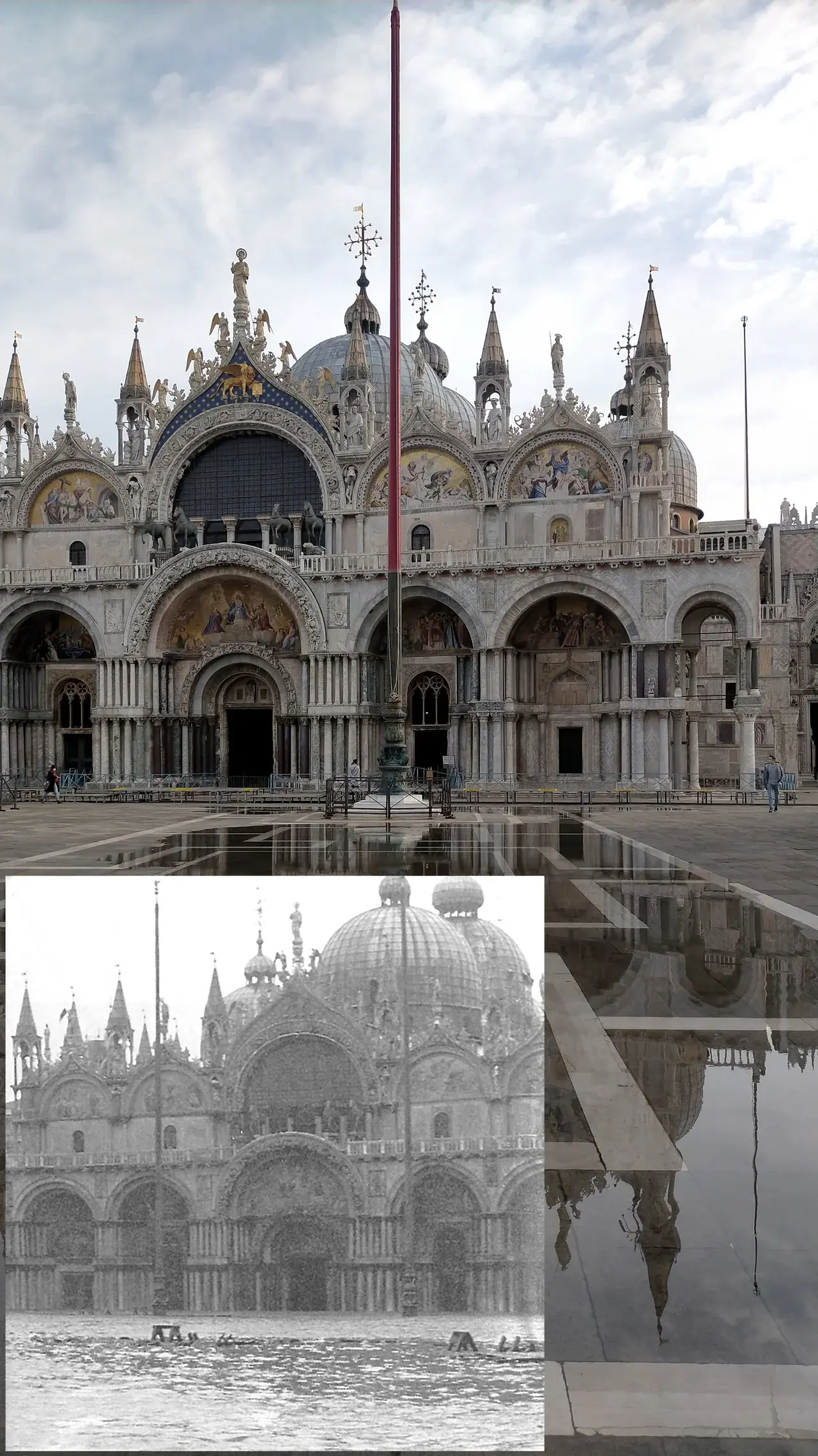 St Mark's Square flooding current and historical comparison.png