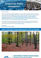 Science for Policy Newsletter - October 2023