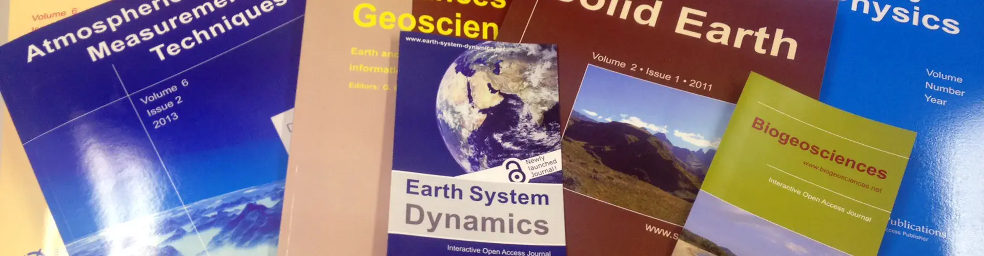 A few of EGU's publications
