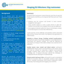 Shaping the EU Missions Report