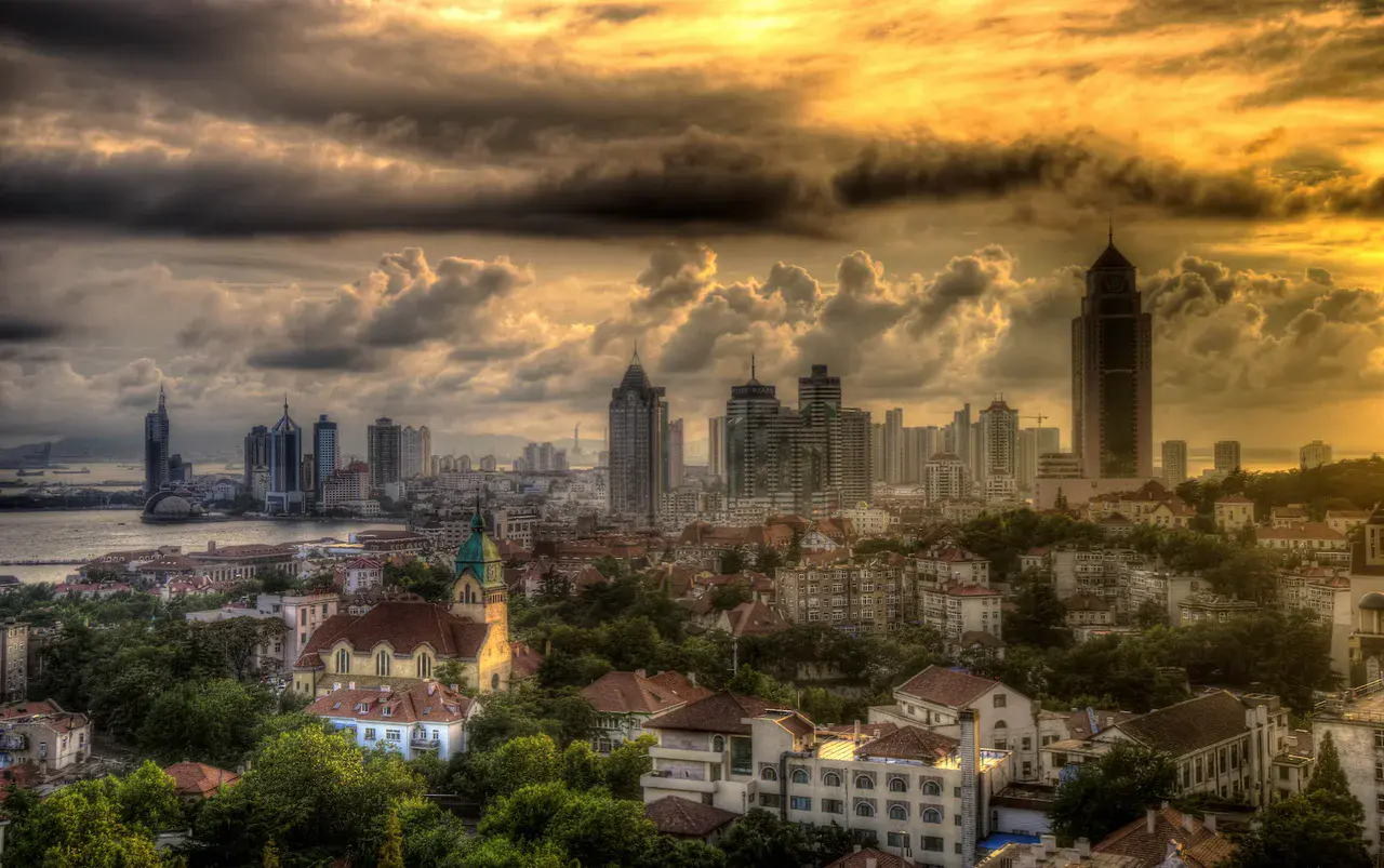 Qingdao Christ Church (Credit: Binhe Luo (distributed via imaggeo.egu.eu))
