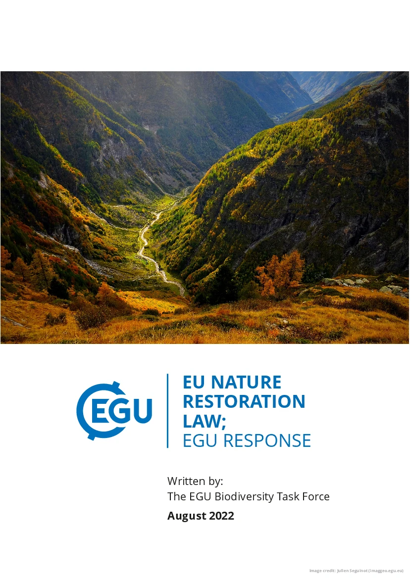 Nature Restoration Law EGU response.pdf
