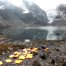 Field work in the Bolivian Andes