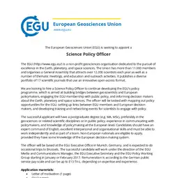 EGU Science Policy Officer Job Ad.pdf