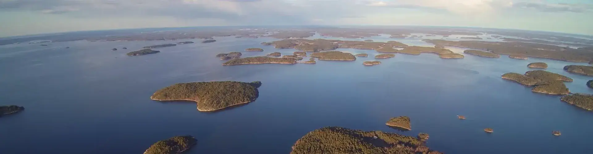 Archipelago Sea from a drone (Credit: Kari Mattila, The Archipelago Research Institute)