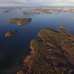 Archipelago Sea from a drone