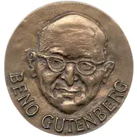 Image of Beno Gutenberg Medal