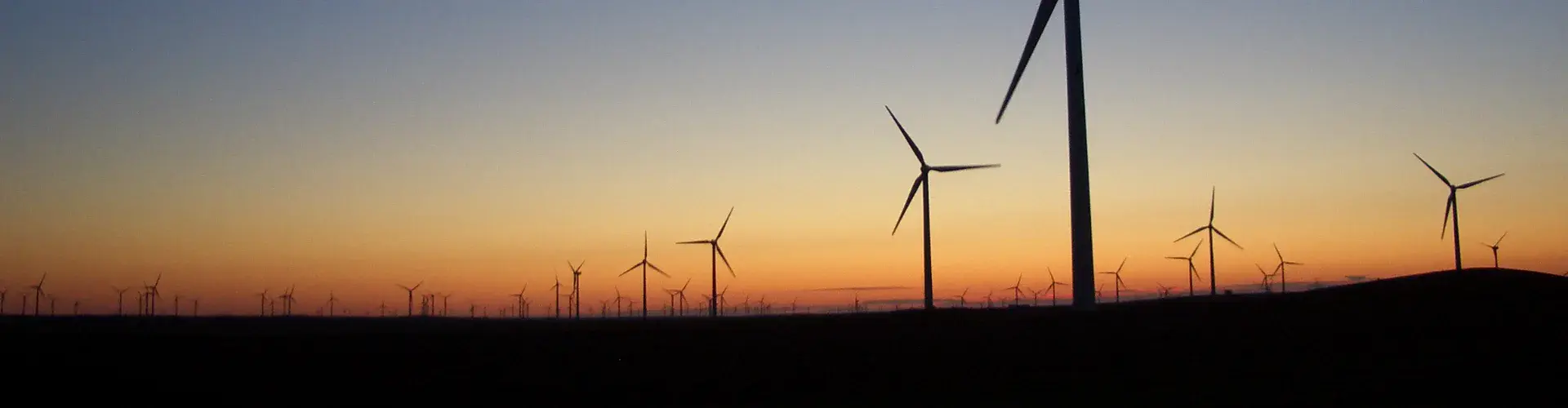 Large-scale wind power plant in China (Credit: Wenzhu Hou, distributed via imaggeo.egu.eu)