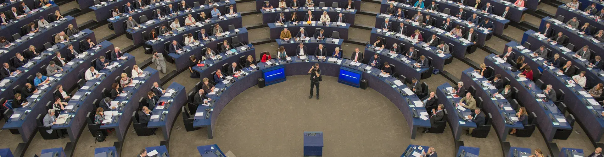 President Tajani addressing the Plenary (Credit: European Parliament (distributed via Flickr))