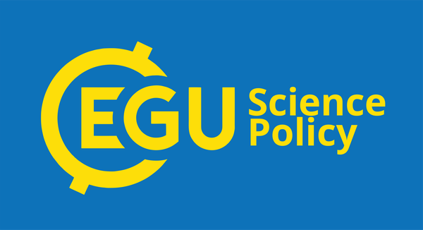 science policy logo (blue yellow)