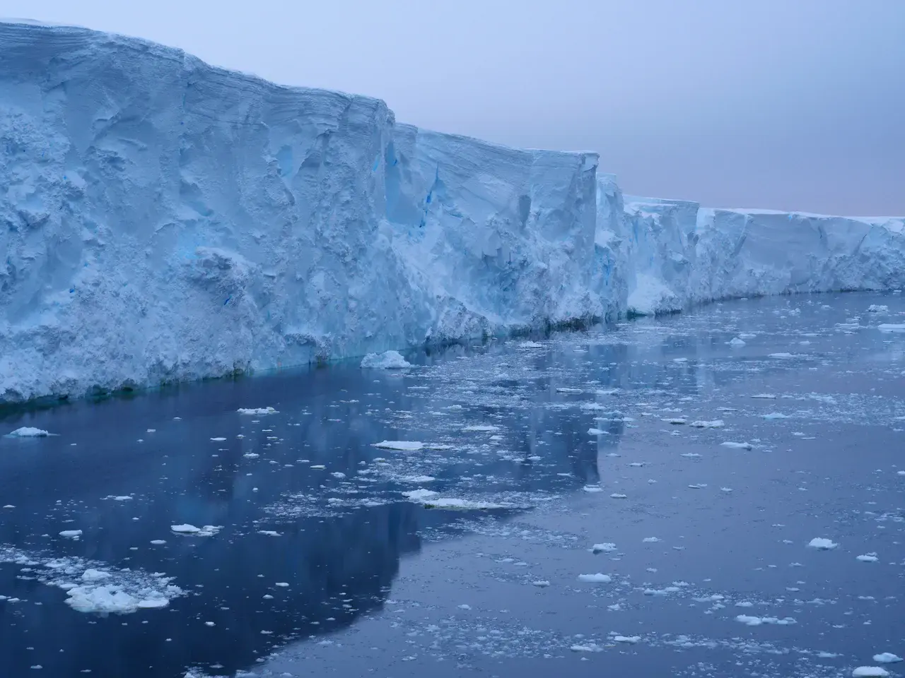 Ice cliff (Credit: Rob Larter/BAS)