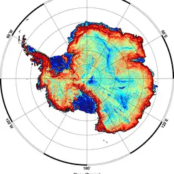 Antarctica's surface slopes
