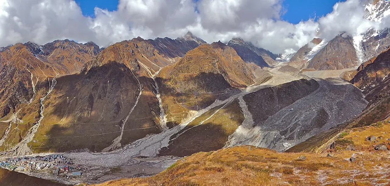 Kedarnath landslide (Credit: Vaibhav Kaul, University of Sheffield)