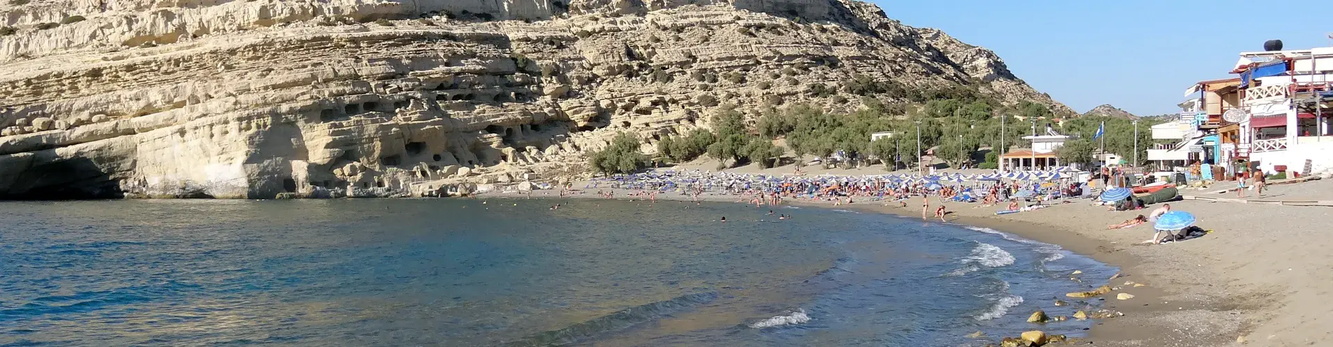 Beaches in southern Crete could be affected by an Eastern Mediterranean tsunami (Credit: Olaf Tausch)