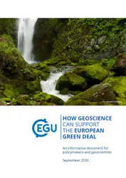 How geoscience can support the European Green Deal