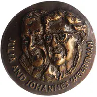 Image of Julia and Johannes Weertman Medal