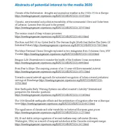 Abstracts of interest to media 2020.pdf