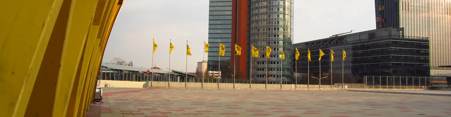 View from the entrance to the ACV during the EGU General Assembly (Credit: Ana Sousa)