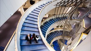 EU Parliament staircase