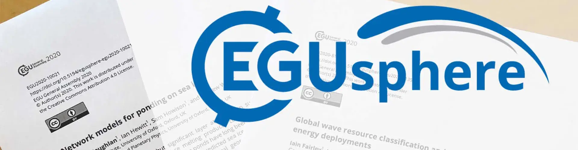 EGUsphere banner (Credit: EGU)