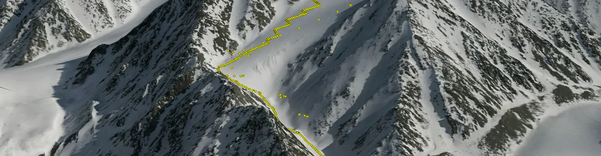 3D visualisation of Mt Isto based on fodar data (Credit: Nolan & DesLauriers, The Cryosphere, 2016/Fairbanks Fodar)