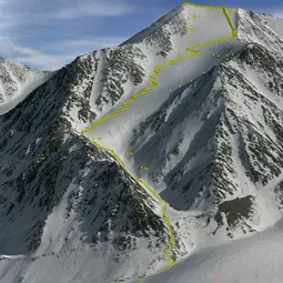 3D visualisation of Mt Isto based on fodar data
