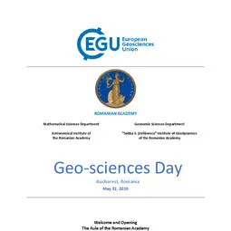 Romania Geoscience Day Programme (English)