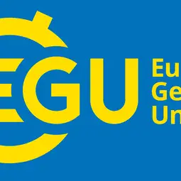 Landscape version (with claim) of the new EGU logo.
