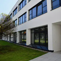 Outside view of the new EGU Executive Office space (second floor)