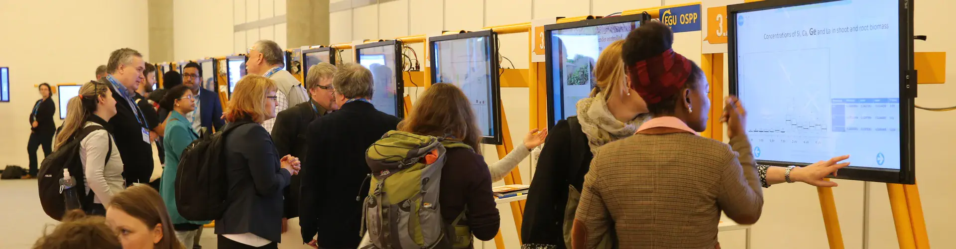 PICO presentations at the EGU 2018 General Assembly (Credit: EGU/Foto Pfluegl)