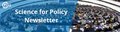 Science for policy newsletter header