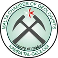 Malta Chamber of Geologists (MCG) / Kamra tal-Ġeoloġi logo