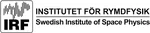The Swedish Institute of Space Physics (IRF) logo