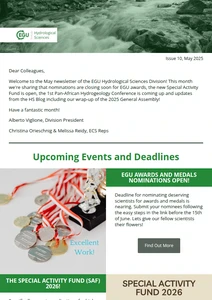 HS division newsletter cover image
