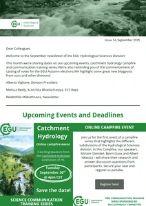 HS division newsletter cover image