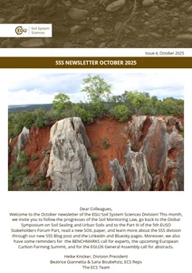 SSS division newsletter cover image