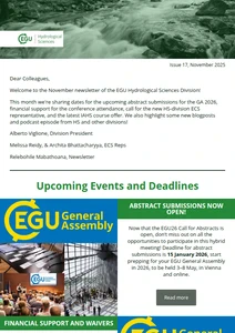 HS division newsletter cover image