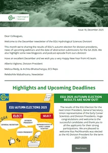 HS division newsletter cover image