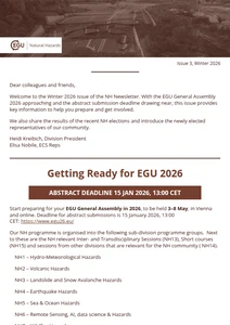 NH division newsletter cover image