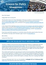 Science for Policy Newsletter - January 2026