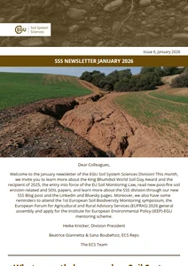 SSS division newsletter cover image