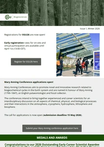 BG division newsletter cover image